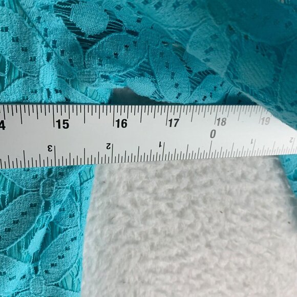 Lilly Pulitzer Women's Shorely Blue‎ 3/4 Sleeve Lace Lori Dress Size 6 NWT 9190 - Picture 2 of 12